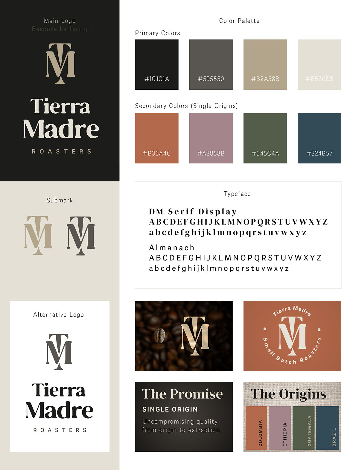 Tierra Madre Brand Board