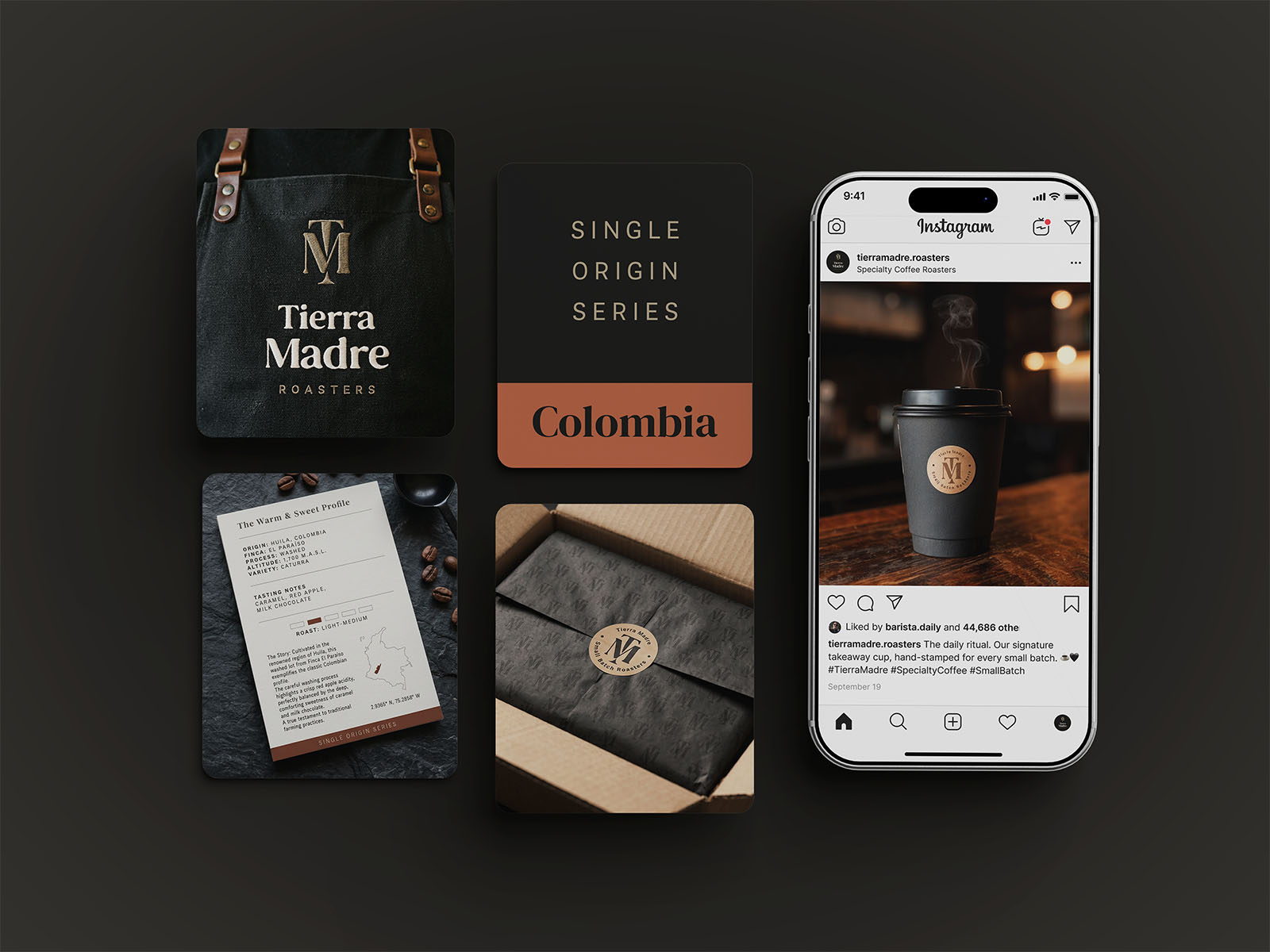Instagram Grid Interface